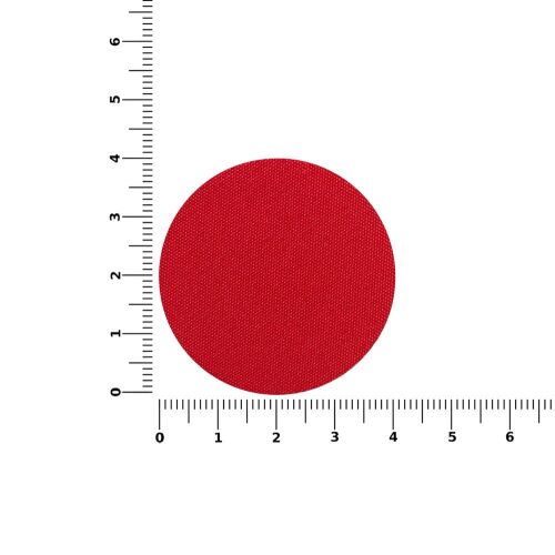 Наклейка тканевая Lunga Round, M, красная 3