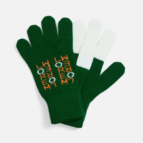 Перчатки вязаные Guanti на заказ, акрил, размер L/XL 2
