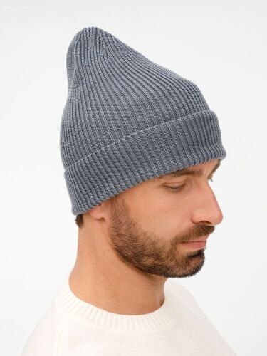 Шапка Nobilis Mono, серая (стальная) 3