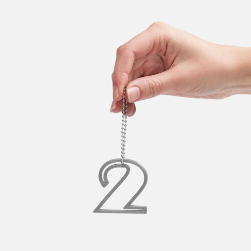 Подвеска Symbol, 3D-печать на заказ, цифра 2 3