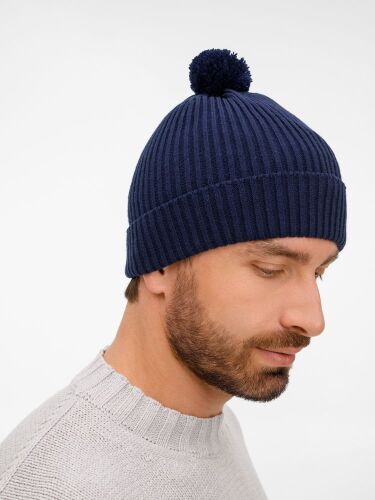 Шапка Catch Match, темно-синяя 2