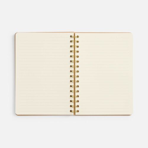 Ежедневник Spiral, недатированный, бежевый 7