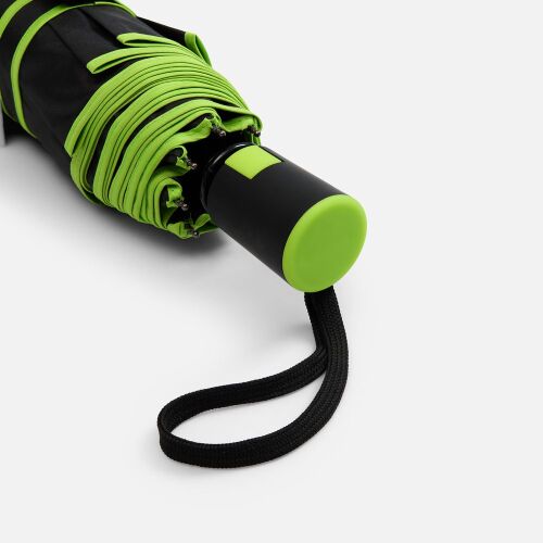 Зонт складной Edgeline, зеленое яблоко 5