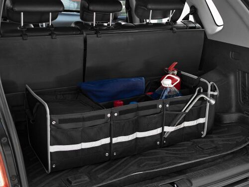 Органайзер в багажник с сумкой-холодильником Arranger, черный с  2