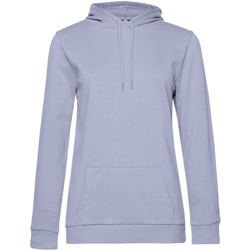 Толстовка с капюшоном женская Hoodie, лиловая, размер XXL 1