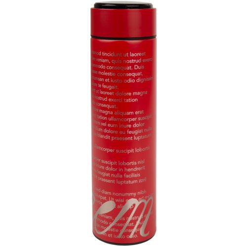 Смарт-бутылка с заменяемой батарейкой Long Therm, красная 7