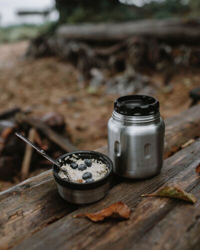 Термос для еды Jerrycan 470, вакуумный, стальной матовый 7