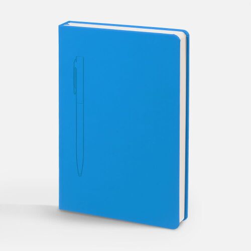 Ежедневник Magnet Shall, недатированный, голубой 3