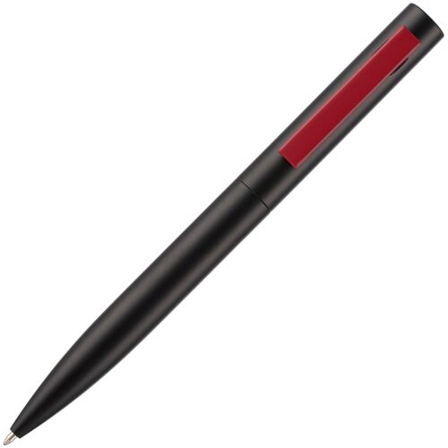 Ручка шариковая Inkolor, черная с красным 2