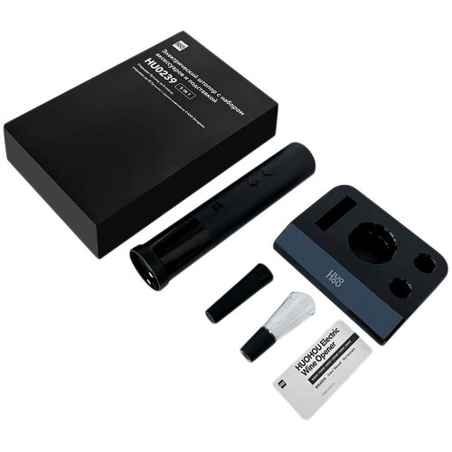 Винный набор HuoHou Electric Wine Bottle Opener 5 in 1, черный 2