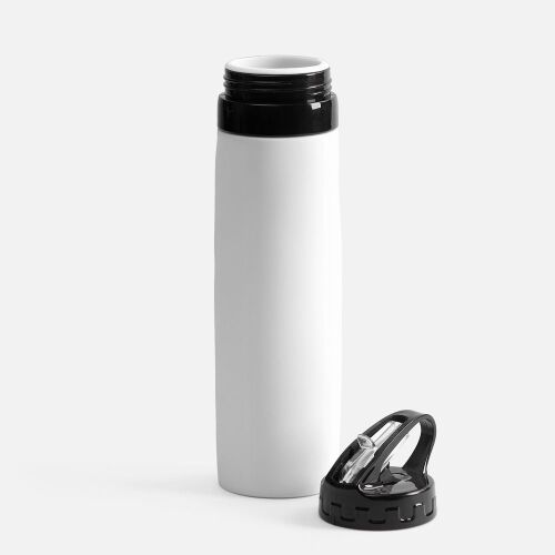 Складная бутылка для воды Langfossen, белая 2