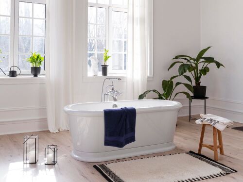 Полотенце Meliora, среднее, темно-синее 4 Полотенце Meliora, среднее, темно-синее 4