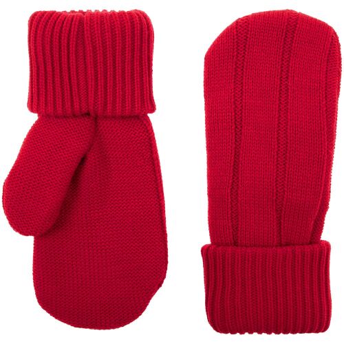 Варежки Knit Beat, красные, размер S/M 1 Варежки Knit Beat, красные, размер S/M 1