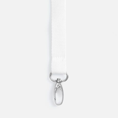 Лента для бейджа Pin, белая 3 Лента для бейджа Pin, белая 3