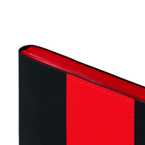 Ежедневник Bookmark, недатированный, черный с красным 6 Ежедневник Bookmark, недатированный, черный с красным 6