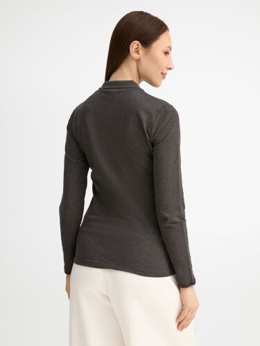 Рубашка поло женская с длинным рукавом Perfect LSL Women черный  3