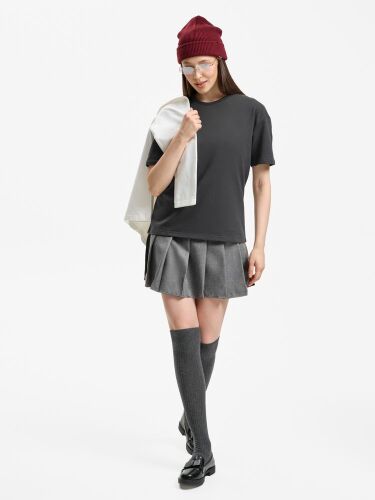 Футболка унисекс Durington, темно-серая (графит), размер 3XL/4XL 6