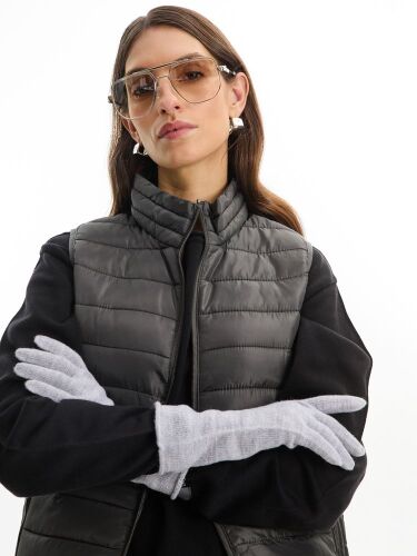 Перчатки Alpine, удлиненные, серые 3