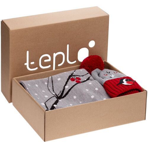 Коробка Teplo, большая, крафт 3