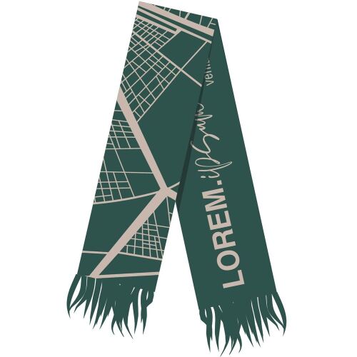 Шарф на заказ Tricksy Classic Net, L, полушерсть 4