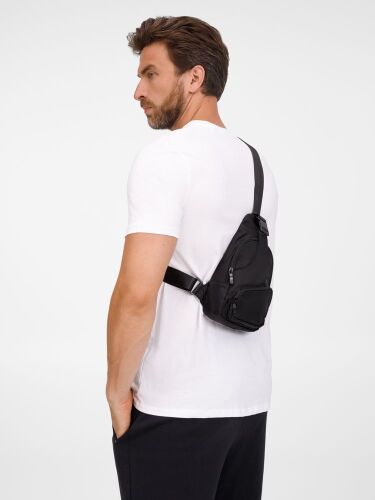 Спортивный кросс-боди рюкзак Bagventure, черный 5