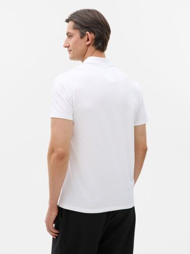 Рубашка поло мужская Prescott men 170 белая, размер M 6