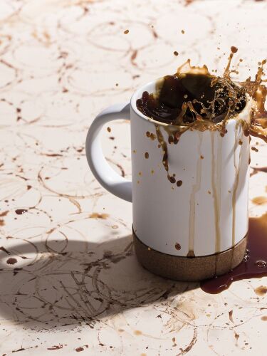 Кружка с пробковой подставкой Corky для сублимационной печати, м 4