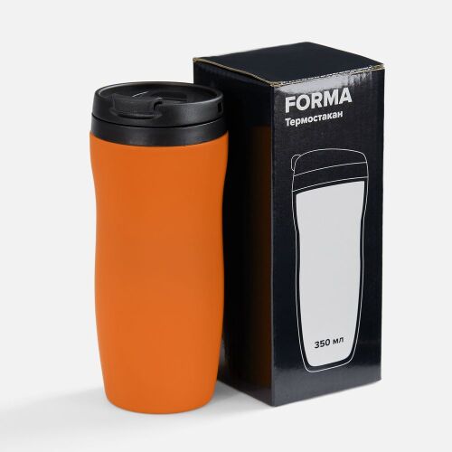 Термостакан Forma, оранжевый 4