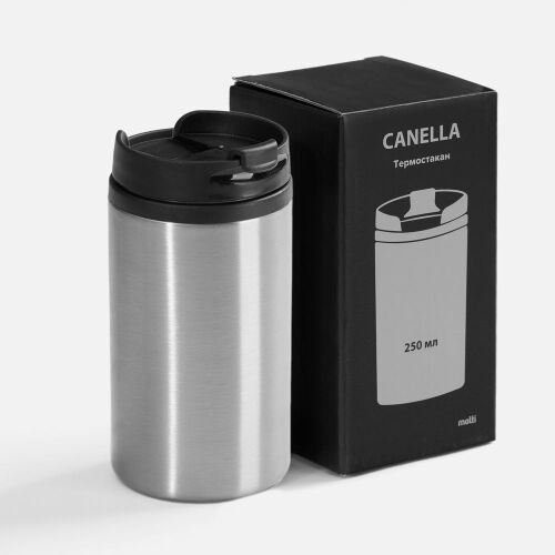 Термостакан Canella, серебристый 5