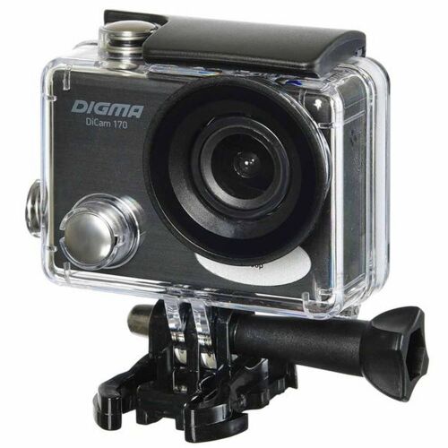Экшн-камера Digma DiCam 170, черная 4