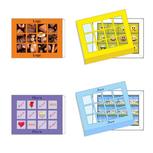 Набор шоколада Choco Windows на заказ 1