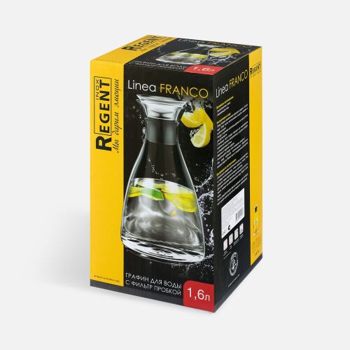 Графин для воды с фильтр-пробкой Linea Franco 6