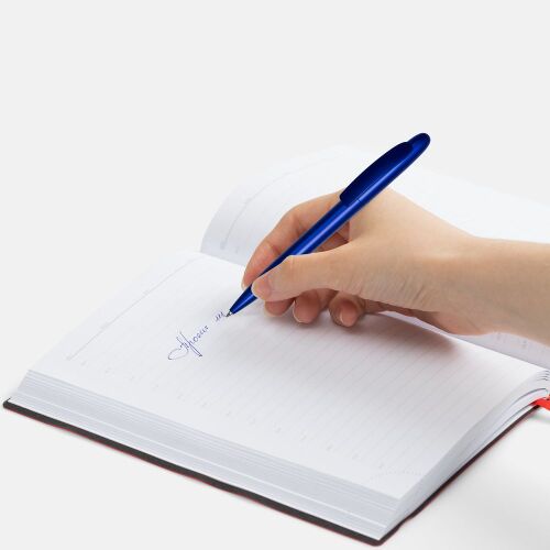 Ручка шариковая Moor Silver, ver.2, синий металлик 4