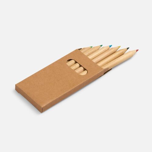 Набор цветных карандашей Pencilvania Mini, крафт 1