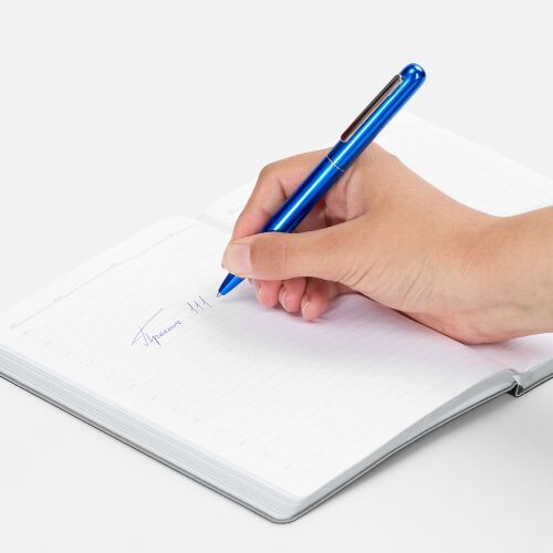 Ручка шариковая Scribo, синяя 4