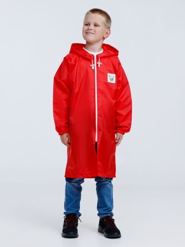 Дождевик детский Rainman Kids красный, 10-12 лет 5