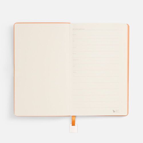Ежедневник Shall Light, недатированный, оранжевый 3