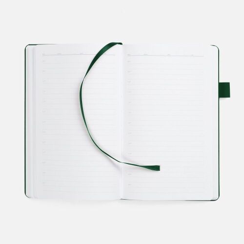 Ежедневник White Shall, недатированный, бело-зеленый 6 Ежедневник White Shall, недатированный, бело-зеленый 6