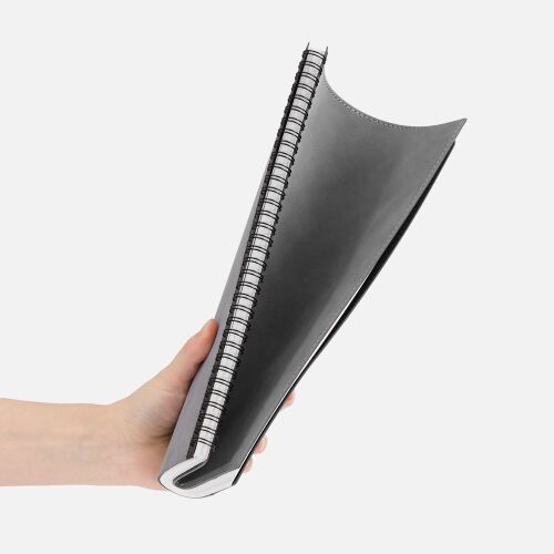 Ежедневник Notera Maxi, недатированный, серый 6