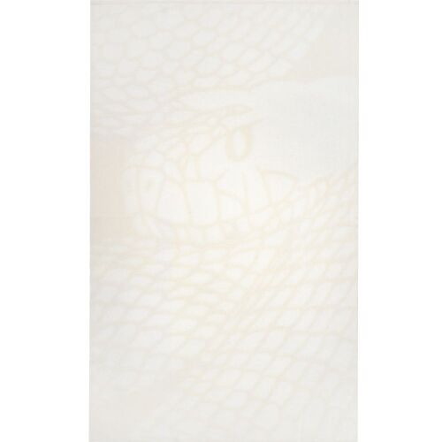 Плед Serpentica, молочный с люрексом 3