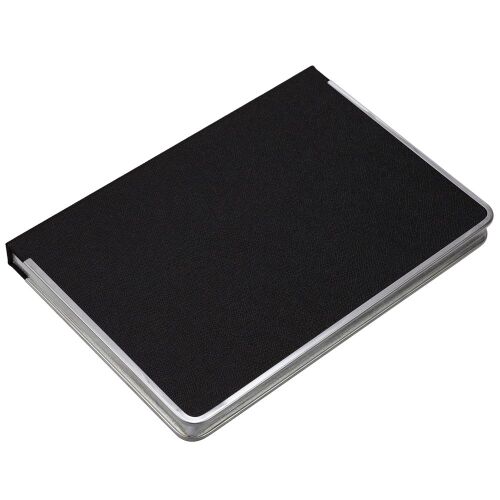 Ежедневник Frame Metal, недатированный, черный 4
