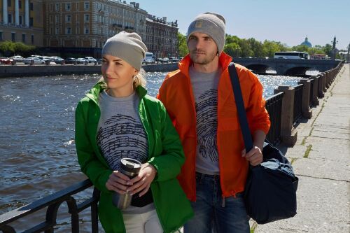 Толстовка «Код вселенной», серый меланж, размер S 7