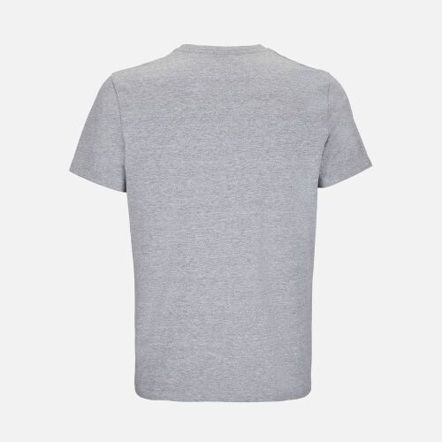 Футболка унисекс Lyam, серый меланж, размер S 1