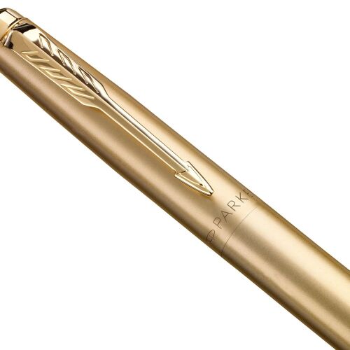 Ручка шариковая Parker Jotter XL Monochrome Gold, золотистая 2