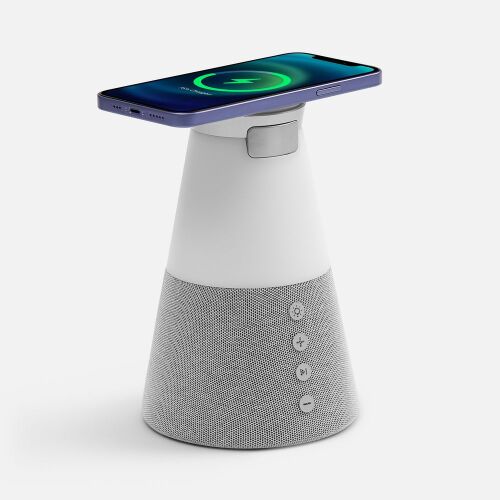 Bluetooth-колонка с беспроводной зарядкой и подсветкой Cone Sona 1 Bluetooth-колонка с беспроводной зарядкой и подсветкой Cone Sona 1