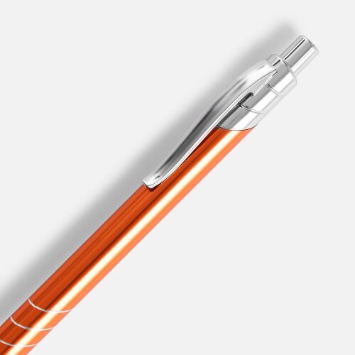 Ручка шариковая Undertone Metallic, оранжевая 3