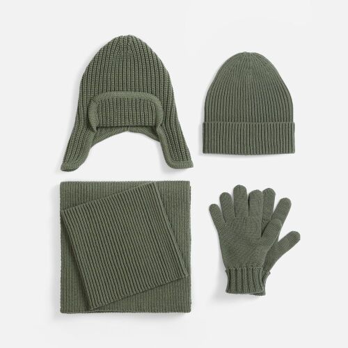 Перчатки Catch Match, зеленые (полынь), размер S/M 3