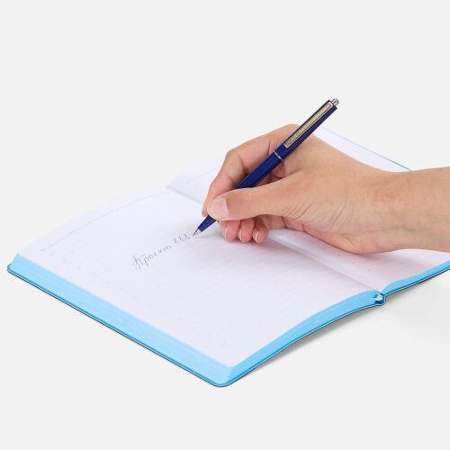 Ручка шариковая Senator Point, ver.2, темно-синяя 4