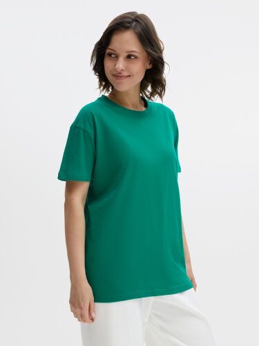 Футболка Regent 150 зеленая (изумрудная), размер XXL 4