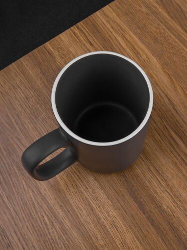 Кружка Mugful, темно-серая (графитовая) 6 Кружка Mugful, темно-серая (графитовая) 6